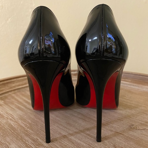 Christian Louboutin Pigalle Follies 100 Patent - Pre Loved - Picture 6 of 9